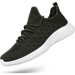 〽️Men's Athletic Running Sneakers Green Walking Sports Casual Lightweight Shoes